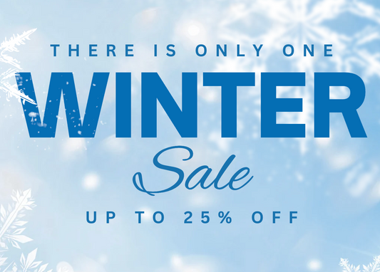 WINTER SALE. Up to 25% Savings!