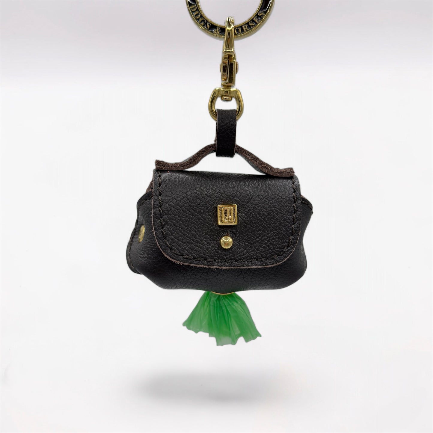 The Annabel PooSh - Soft Leather Poo Bag Dispenser