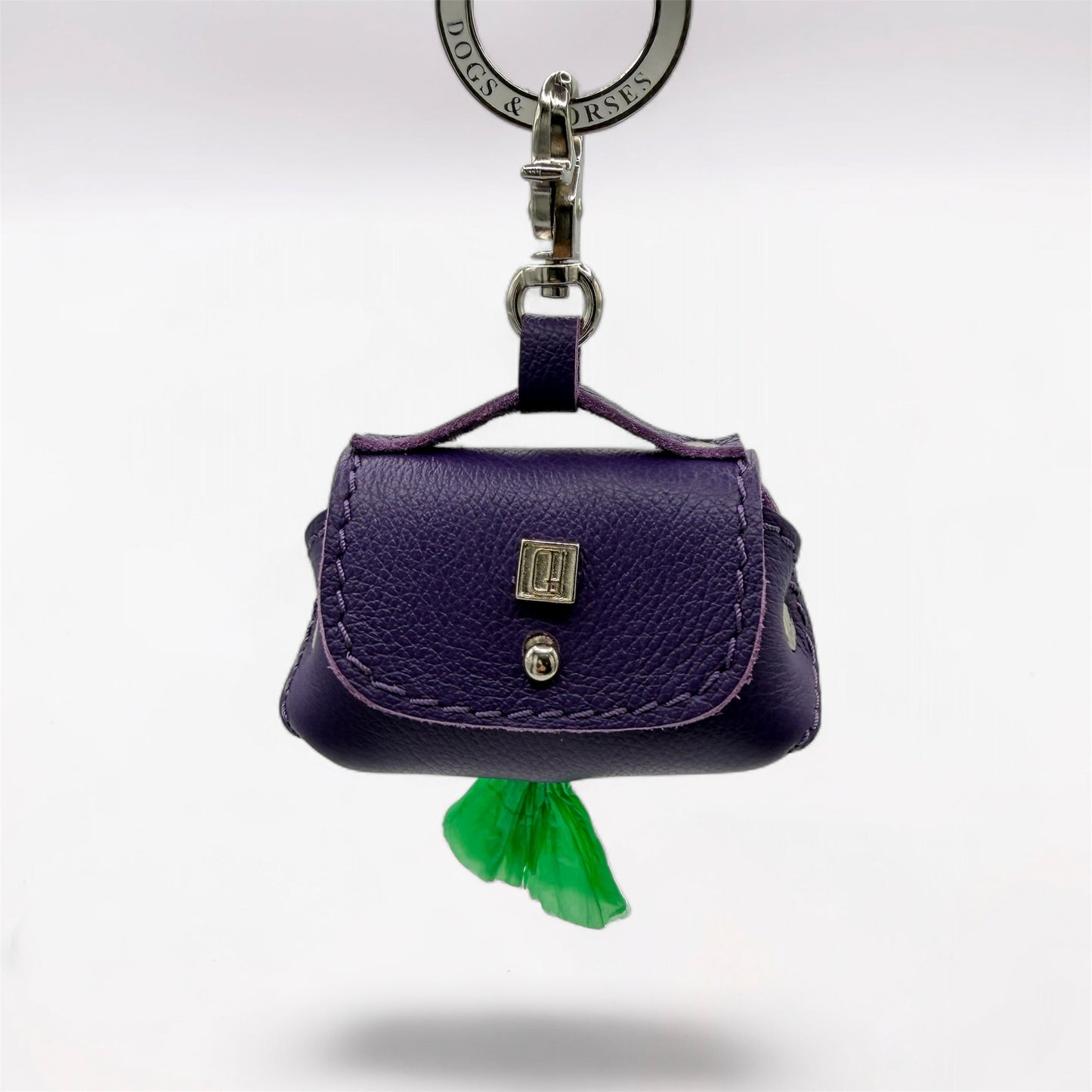 The Annabel PooSh - Soft Leather Poo Bag Dispenser
