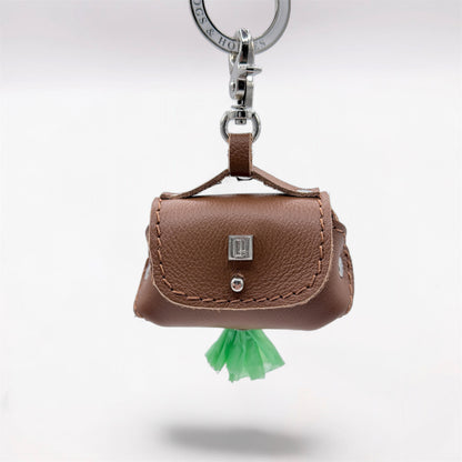 The Annabel PooSh - Soft Leather Poo Bag Dispenser