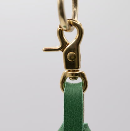 D&H PooSh - Soft Leather Poo Bag Dispenser Clover