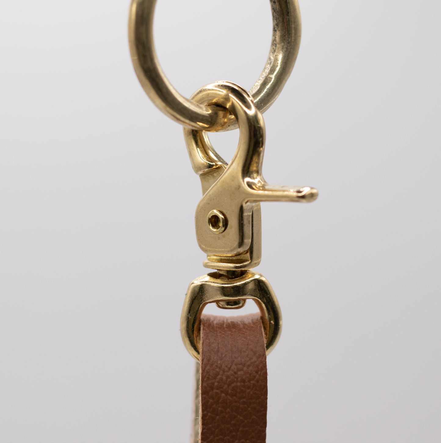 D&H PooSh - Soft Leather Poo Bag Dispenser Tan